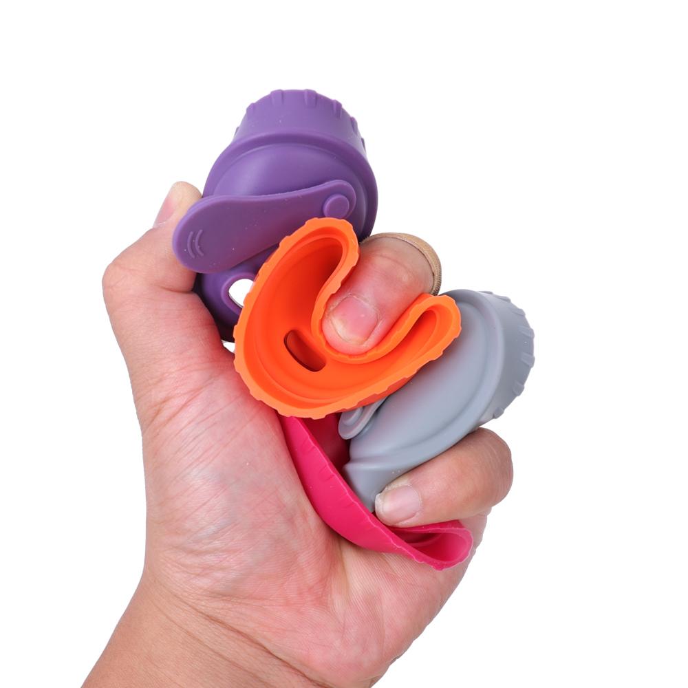 6Pcs Leakproof Soft Silicone Can Lid Beer Bottle Cap Soda Cola Cover Reusable Seal Cap