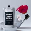 Ten Minute Down Perm Set Perm Solution + Bowl + Brush + Paper Self-Perm for Men Perm Solution for All Hair Types 1 Pcs 500ml