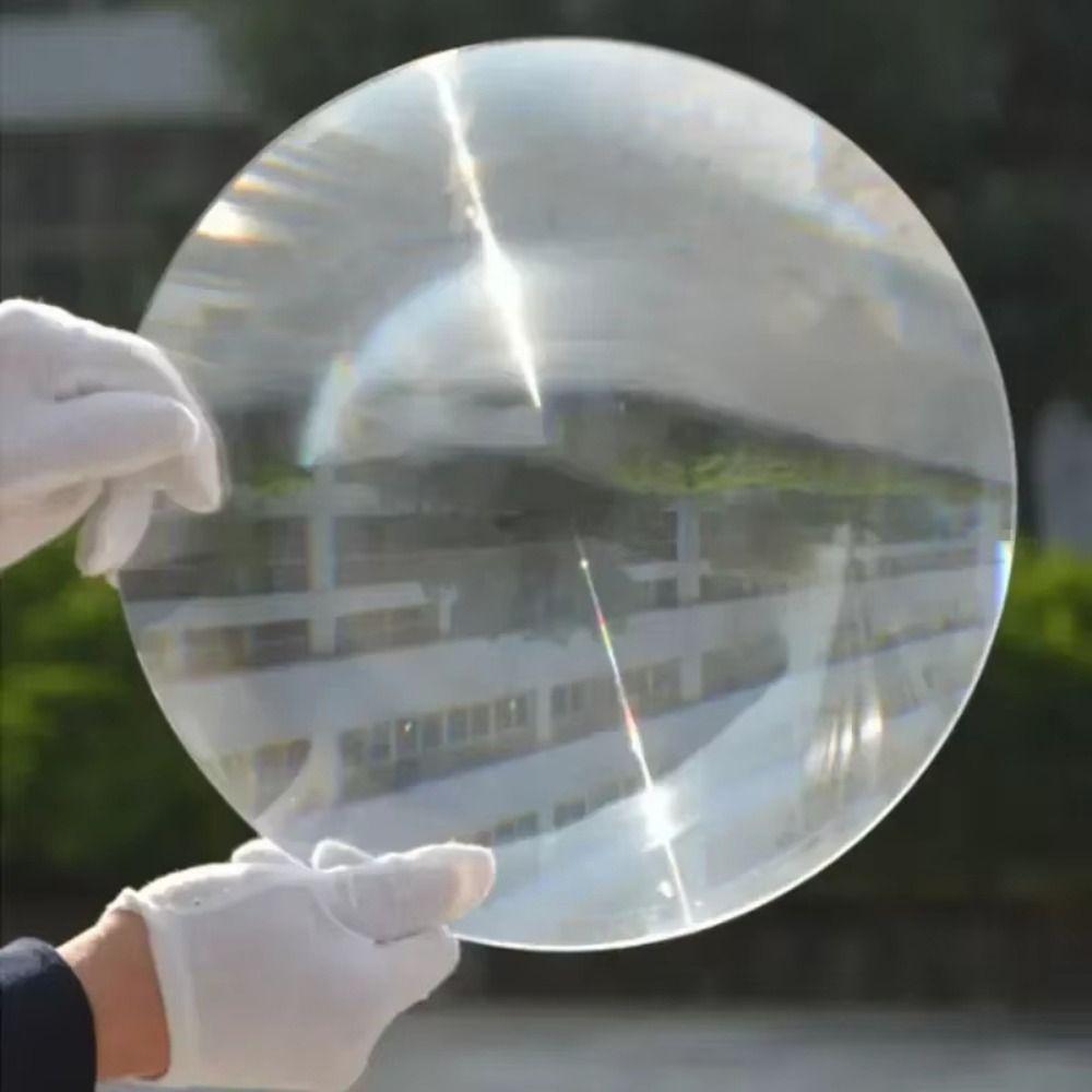 PMMA Plastic Solar Concentrator 300mm Diameter Optical Lens Acrylic Fresnel Lens  Solar Experiment