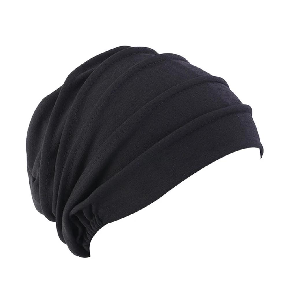 Cotton Women's Baggy Slouchy Beanie Hat Sport Casual Headwear Hair Loss Headscarf Cancer Chemo Caps Spring Hat