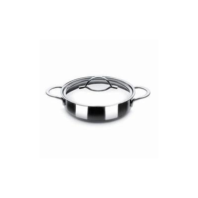 Low Casserole - IBILI - NOAH - 18 Cm - 18/10 Stainless Steel Sandwich Bottom - All Heat Sources Including Induction