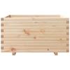 Vidaxl Donica Ogrodowa, 90X60X49,5 Cm, Lite Drewno Sosnowe