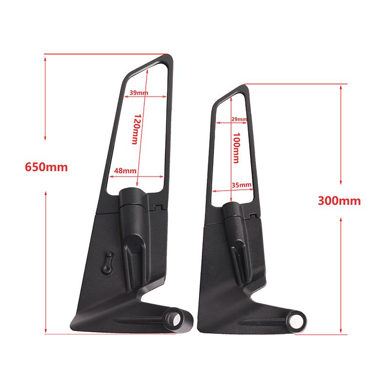 Suitable For S1000R F900R G310R/Gs C400X C400Gt Motorcycle Wind Wing Rearview Mirror