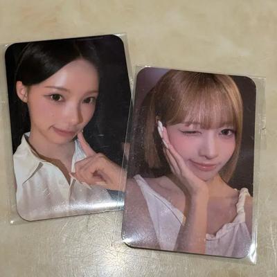 RESCENE Episode Won and May Photocard Autograph Photocard