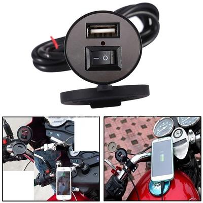 12V USB Motorcycle Mobile Phone Power Supply Charger Port Socket Waterproof