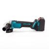 Cordless Brushless Angle Grinder with Rechargeable Lithium Battery - Electric Polisher and Handheld Cutting Machine