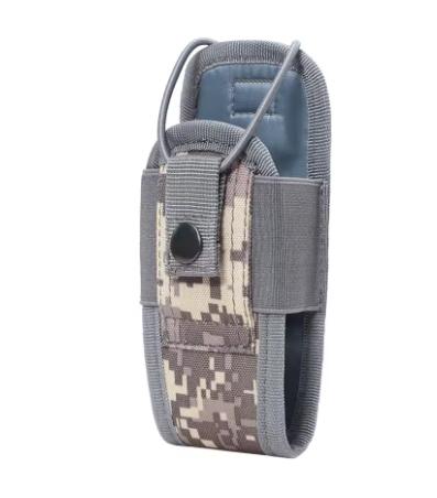 1000D Molle pouzdro na vysílačku Walkie Talkie, kapsa na opasek, držák, přenosné pouzdro na interkom, taška na nošení pro lov, kempování