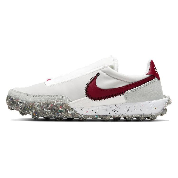 (WMNS) Nike Waffle Racer Crater Summit White Team Red Women s CT1983-103 EU 36