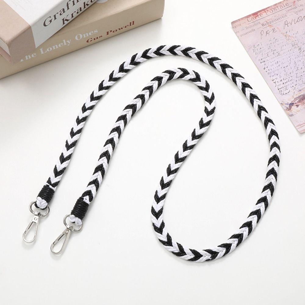 Handwoven Braided Strap For Shoulder Crossbody Bag Replacement Bag Accessories Belt Anti Loss Phone Strap Hanging Rope