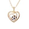 Football Necklace Light Luxury High Sense Versatile Simple Atmosphere Love Stainless Steel Collarbone Chain