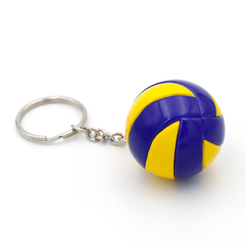Student Sports Volleyball Keychain Pendant: Creative Souvenir & Competition Award Gift