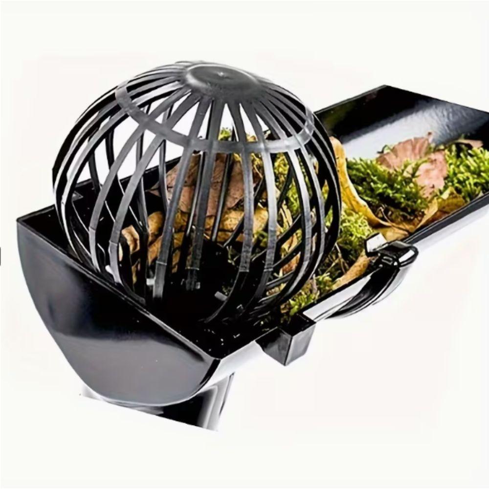 4pcs Expandable Drainage System Non Corrosive Downspout Filter Gutter Guard Gutter Rooftop