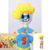 Peluche Supereroe Bryson And Ham Giocattolo di Peluche con Opzioni di Colore Marrone e Blu