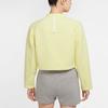Nike Nsw Tech Fleece Long Sleeve Sweatshirt Women Tops Vibrant-Orange Cyano CZ1860-724