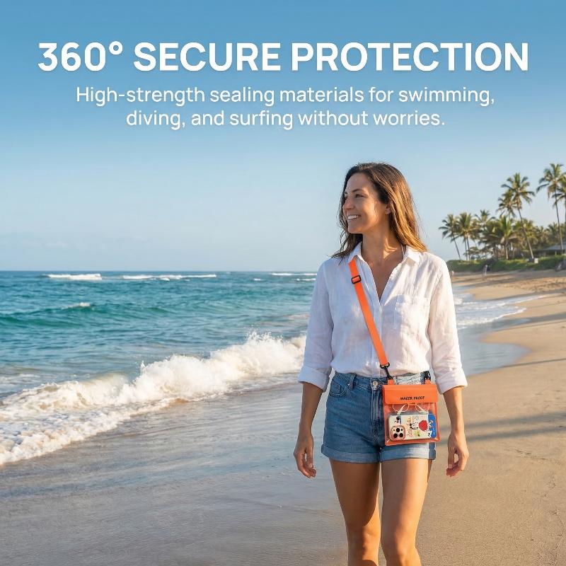 Outdoor Waterproof Phone Case Super-tight Seal Floating Protection for Swimming Beach Pool Rafting Kayak Water Sports