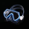 Maschera da Immersione in Silicone per Bambini e Adulti con Snorkel - Lente in Vetro Temperato HD, Montatura Grande