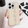 Lace Flower Phone Case For IPhone 11Pro 13 15 PIus 14 12Pro 16 17 Pro Max Case 17Air Case Clear Soft Shockproof Cover Cases