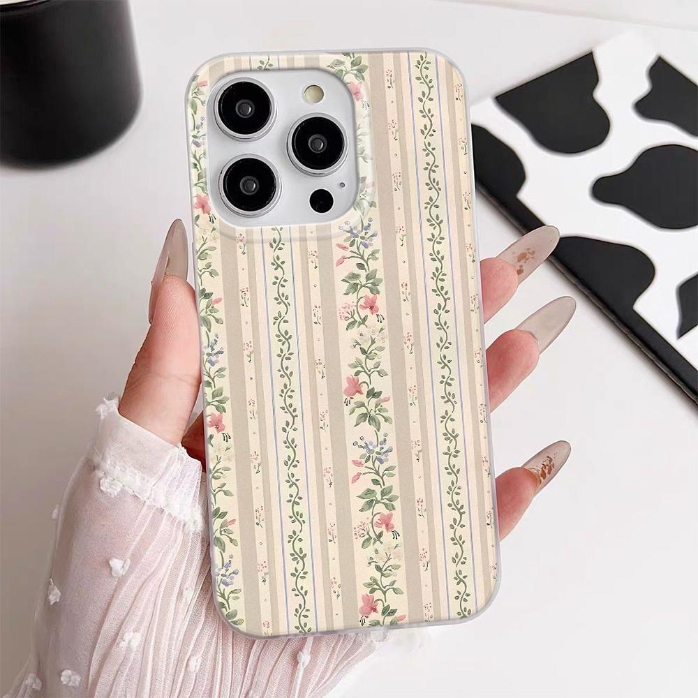 Lace Flower Phone Case For IPhone 11Pro 13 15 PIus 14 12Pro 16 17 Pro Max Case 17Air Case Clear Soft Shockproof Cover Cases