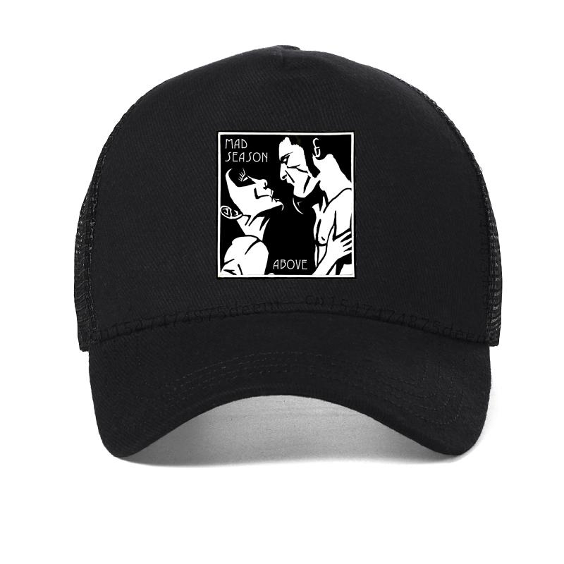 Mad Season Above Baseballkappe Musik Grunge Rock Alice In Chains Screaming Trees Herren Damen Netz Atmungsaktiv Trucker-Kappe gorras