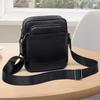 Men's Genuine Leather Large Capacity Messenger Bag - High-End Cowhide Shoulder Bag