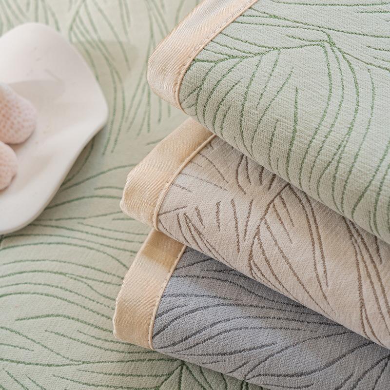 Однотонный чехол для дивана из синели — фото 5