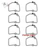 CARBURETOR FLOAT BOWL GASKET for YAMAHA TTR250 TTR 250 1999 - 2006 4GY-14384-00