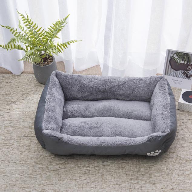 Winter Thickened Pet Bed for Dogs & Cats - Warm, Cozy Mat for Large & Medium Pets