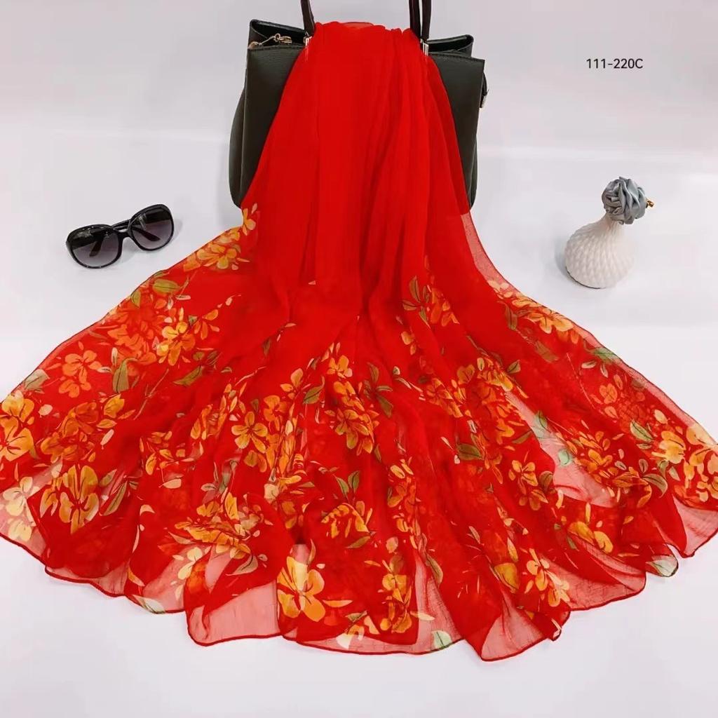 New Floral Bandanas Silk Scarf Women Headband Accessories Handkerchief Neckerchief Fashion Neck Scarfs Satin Ladies Foulard 2024