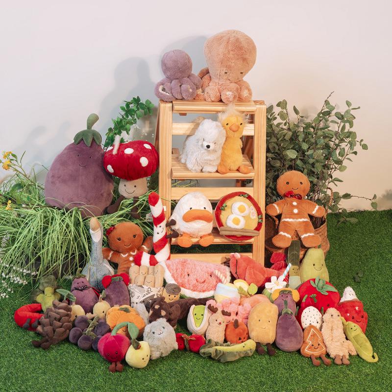 Jellycat-Style Moose Plush Toy - Little Peanut Christmas Gift