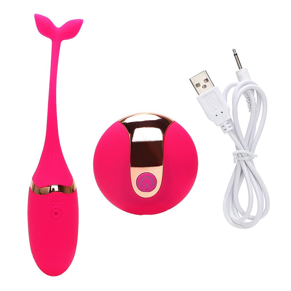 Products USB Charging Wireless Remote Control Vibrating Egg Couple Fun Teasing Touch Fishtail Tadpole