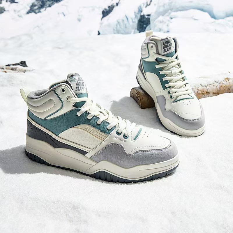 Anta Score complet Navettage Confortable Simple Tendance Enveloppant Durable Chaussures de skate montantes pour hommes Chaussures de skate 112548973-1