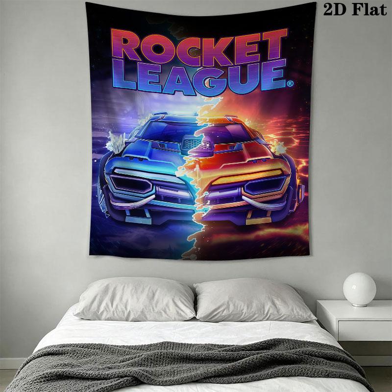 Rocket League Muur Tapijt Esthetisch Wandkleed Bedrukt Stof Deken Decoratieve Tapijten voor Slaapkamer Woonkamer Huisdecoratie