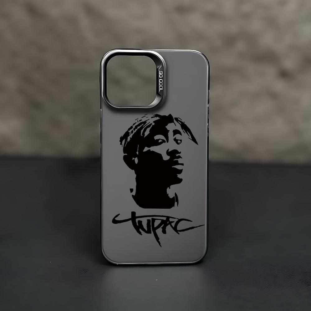

Рэпер 2pac Певец Тупак 2 Чехол для телефона для iPhone 16 15 14 13 12 11 mini Pro Max X XR XSMAX 8 7 Plus Противоударный Матовый Задний Чехол iPhone 14 Pro