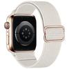 Adjustable Apple Watch Strap with Japanese Buckle - Single Loop Woven Elastic Nylon Compatible with iWatch