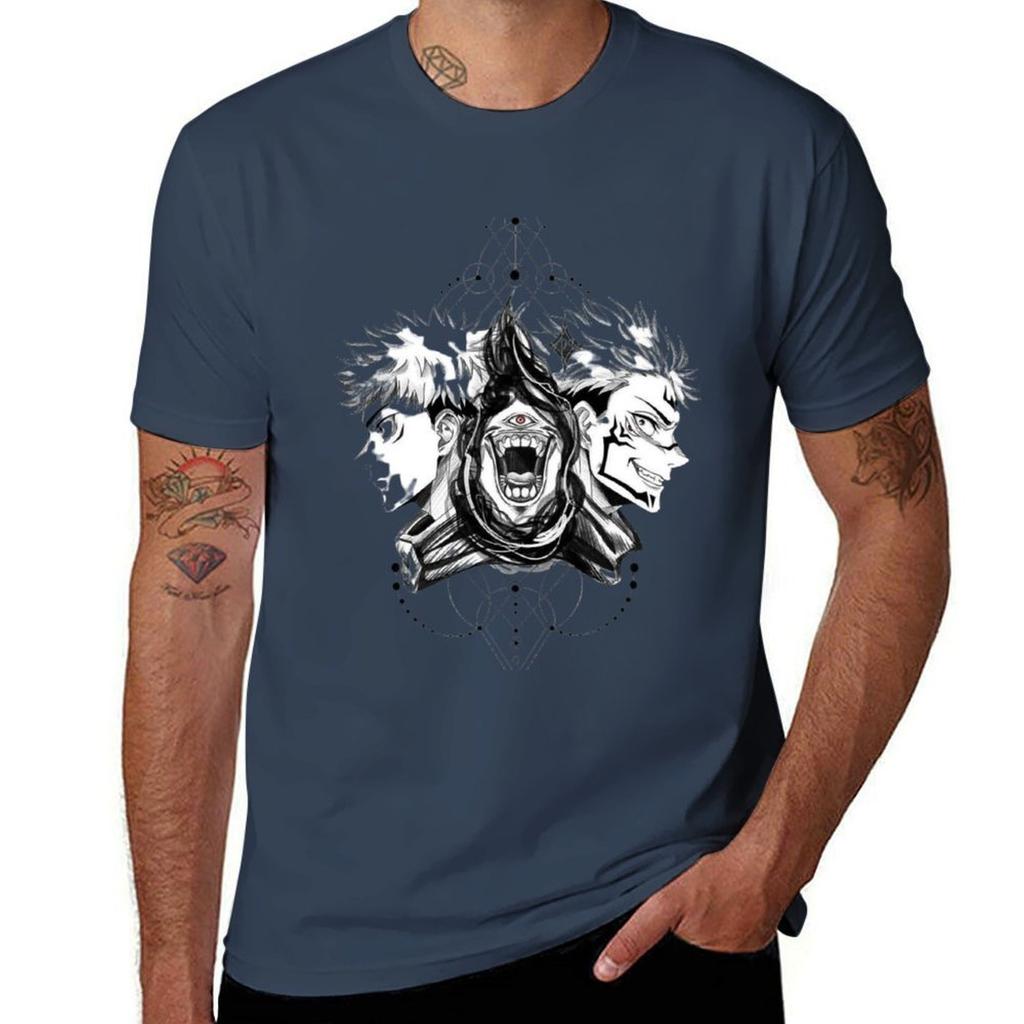 itadori vs ryoUnisex sakuna TShirt Daily Casual Short Sleeve Tee Shirt