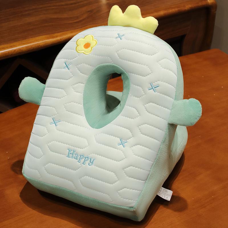 

Четыре сезона в наличии офисная подушка двойного назначения для сна симпатичная перфорированная дышащая подушка для обеденного перерыва студенческая подушка из ледяного шелка для женщин 25*30*25cm