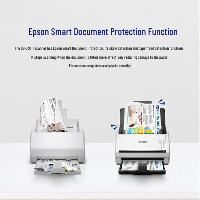 Epson DS-530II A4 Sheet-fed Document Scanner CN plug (adapter included)