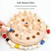 Cross-Border Wooden Memory Chess & Puzzle Board Game for Kids - Early Education & Parent-Child Interaction Toy