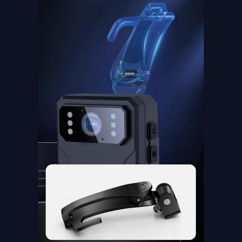 4K Mini Camera Body Worn Camera With 2inch IPS Screen Wearable Portable Body Camera Polices Recorder Thumb Action Camera