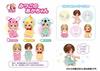 TAKARA TOMY Doll Triplets Baby Licca-chan LD-23 Kako-chan