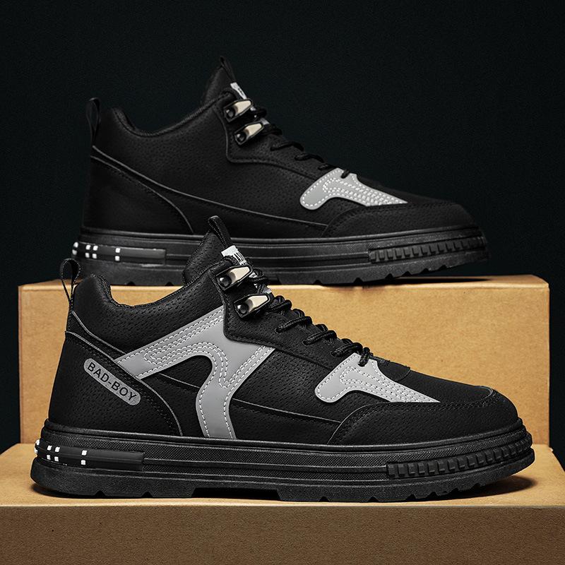 

Новая весенняя мужская обувь, универсальная мужская повседневная спортивная обувь для серфинга, мужская обувь в британском стиле с плоским каблуком и ремешком из сетки 39