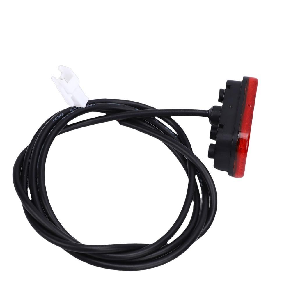 2 Pin White Male Plug Electric Scooter Tail Light for Kukirin G2 Pro DB Electric Scooter