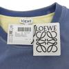 LOEWE Men's Oversized Fit T-Shirt, Blue, Small, S359Y22X63 tops S blueUsed