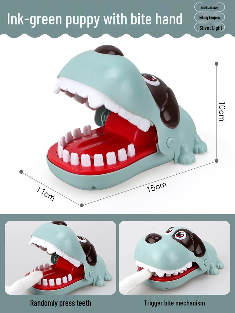 Dinosaurier Krokodil Handbeißspielzeug: Großes lustiges Streichspiel für Kinder