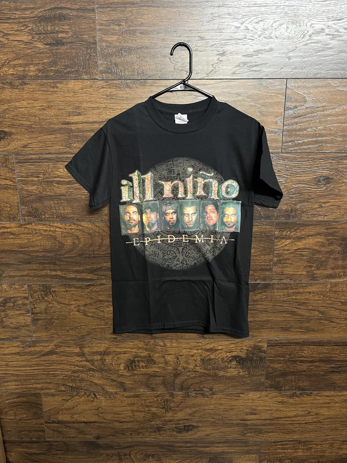 Футболка группы ill nino - Промо-футболка к альбому Epidemia группы Ill Nino L