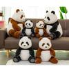 Hua Qizai He Panda Plush Toy Cartoon Stuffed Doll Decoration Kids Gifts Birthday