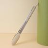 Stainless Steel Silicone Kitchen Tongs - Heat Resistant, Non-slip BBQ & Food Clips
