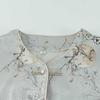 Stylish Chinese Summer Suit: Short-Sleeve Shirt for Middle-Aged & Elderly Women