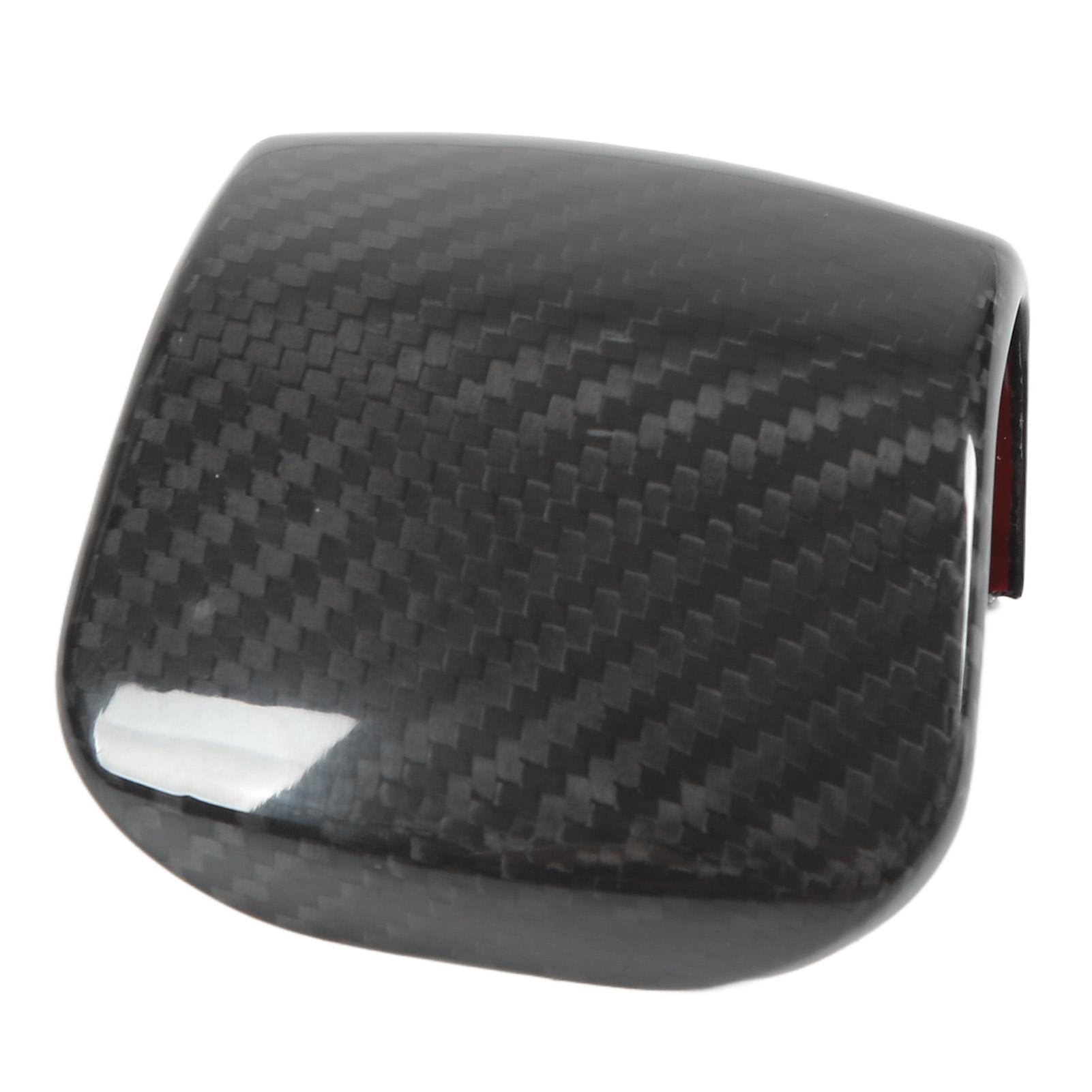 

Carbon Fiber Shift Konb Cover Gear Shifter Knob Trim Decor Replacement for Land Rover Discover 5 2021+