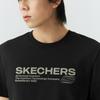 Skechers Knitted Crew Neck Pullover Short Sleeve T-Shirt Unisex tops L226U065-0018
